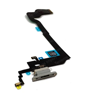 Comprar Flex de carga USB para iPhone X Blanco Gris