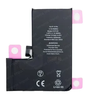 Bateria iPhone 14 Pro | Repuesto de alta calidad en Terreros Import